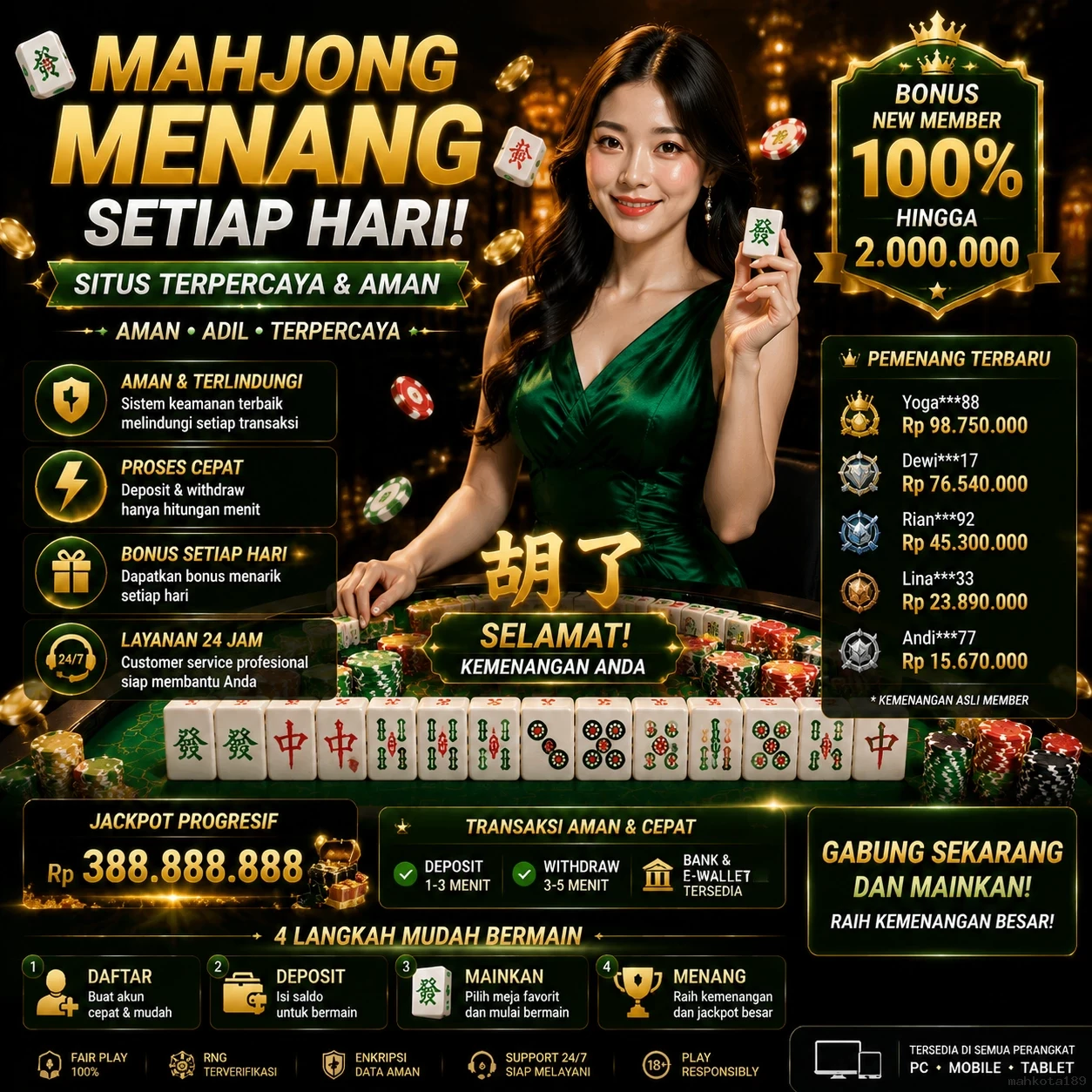 mahkota189 APK Resmi Unduh